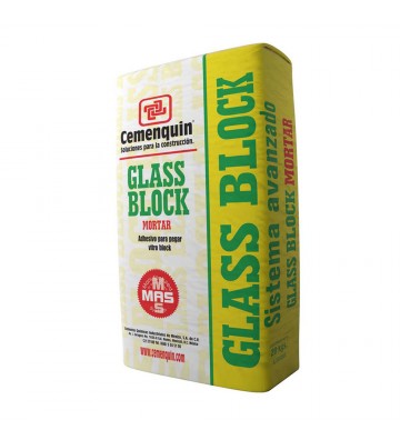 ADHESIVO P/VIDRIO BLOCK 20KG GLASS BLOCK