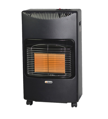 CALENTÓN 3 RADIANTES DE CERÁMICA A GAS LP HELIOS M3-LP COLOR NEGRO