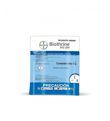 INSECTICIDA DISOLUBLE BIOTHRINE 5GR