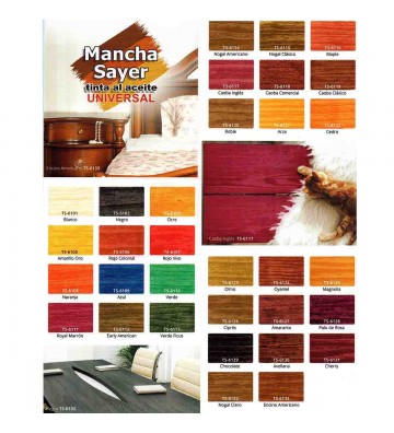 MANCHA NOGAL AME .250 No. TS-6114.10