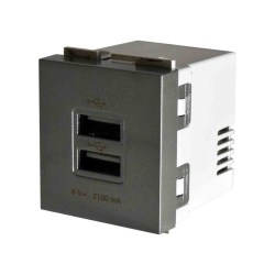 CONTACTO USB GRIS L-900 No. STCUSB1815