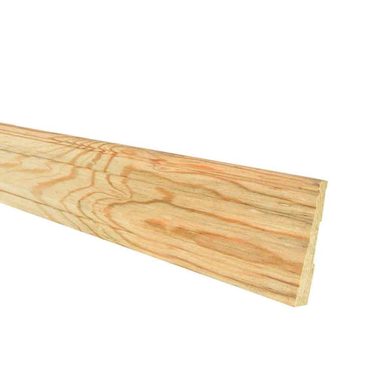 Moldura para paneles de madera de roble rojo de 13/16 x 1 3/8 (20, 4 pies)