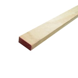 MADERA AMERICANA CEPILLADA Y DESFLEMADA 1"X2"X8