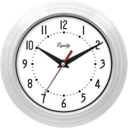 RELOJ DE PARED 8" BLANCO