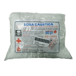 SOSA CAUSTICA BOLSA 950GRS.D. V.