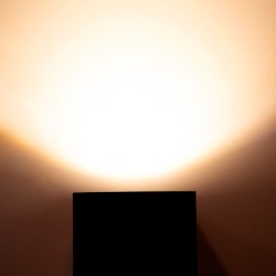 LAMPARA EXTERIOR NEGRA PARA PARED LED No. 32133-2