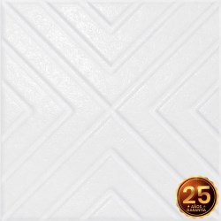 Piso malibu-ad blanco 20.1x20.1 centimetros 1.54 metros cuadrados por caja vitromex
