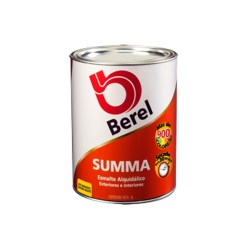 PINTURA BEREL SUMMA BASE ESMALTE NEUTRA 4L No. 6005