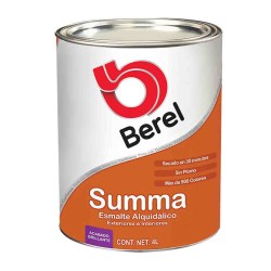 PINTURA ESM NEGRA MATE SUMMA 4L No. 674