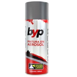 PINTURA AEROSOL COLOR GRIS PREMIER 400 MILILITROS BYP APG