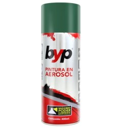 PINTURA AEROSOL COLOR VERDE OSCURO 400 MILILITROS BYP AVO