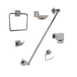 ACCESORIOS P/BAÑO CROMO JGO No. JE95-C