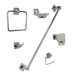 ACCESORIOS P/BAÑO SATIN JGO No. JE95-S