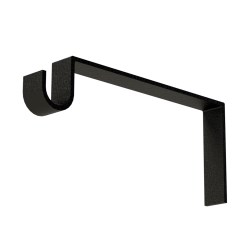 BRACKET CLOSET 30 CMS NEGRO No. 4000112