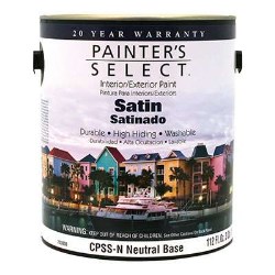 PINTURA PAINTERS SELECT BASE VINILICA NEUTRA SATINADA 3.3L No.CPSSN-GL