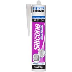 SILICON ACETICO TRANSPARENTE 270 ML  MULTIUSOS TEK BOND  No. 69957326981