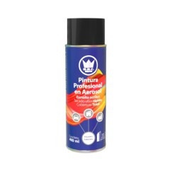 PINTURA ACRILICA EN AEROSOL NEGRO BRILLANTE 400 ML No. CPA02