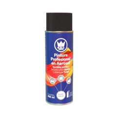 PINTURA ACRILICA EN AEROSOL NEGRO SATINADO 400 ML No. CPA03