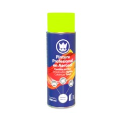 PINTURA ACRILICA EN AEROSOL AMARILLO FLUORESCENTE 400 ML No. CPA23