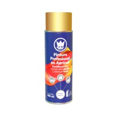 PINTURA ACRILICA EN AEROSOL ORO METALICO 400 ML No. CPA19