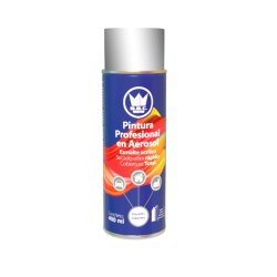 PINTURA ACRILICA EN AEROSOL CROMO METALICO 400 ML No. CPA27