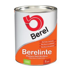 PINTURA BERELINTE SATINADO BLANCO PASTEL 4 LTS No. 873