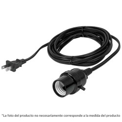 PORTALAMPARA CON EXTENCION 6 METROS VOLTECK 47143