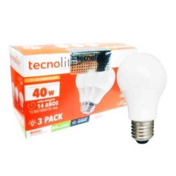 TL 3PACK LED-A19 5W 6500K LUZ DE DÍA