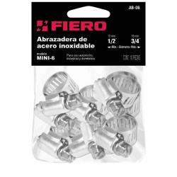 ABRAZADERA SIN FIN 6-1/2 A 3/4 PULGADAS FIERO 44231