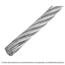 CABLE ACERADO 3/16 PULGADA 75 METROS FIERO 44206