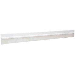 GUARDAPOLVO DE ALUMINIO COLOR BLANCO 100 CENTIMETROS HERMEX 43031