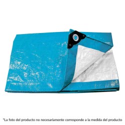 LONA DE PLASTICO AZUL 3X3 METROS PRETUL 23732