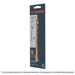 BROCA PARA CONCRETO 1/2 X 6 PULGADAS TRUPER 12760