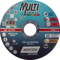 DISCO MULTICORTE 4-1/2"X3/64"X7/8" No. 66252842093