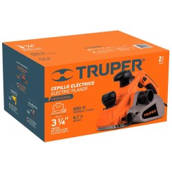 CEPILLO ELECTRICO PARA MADERA 3-1/4 850 WATTS TRUPER 100502