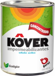 IMPERMEABILIZANTE SELLADOR ACRÍLICO BEREL KOVER 4L No. 2470