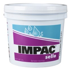 SELLADOR ACRILICO TRANSPARENTE 3.78 LITROS IMPAC