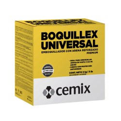 BOQUILLA COLOR SALTILLO SIN ARENA 5 KILOGRAMOS CEMIX