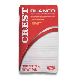 ADHESIVO CREST BLANCO C/20KG