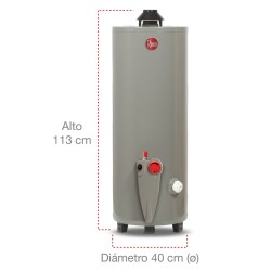 CALENTADOR DE AGUA 20 GALONES GAS LP RHEEM