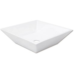 LAVABO CUADRADO BLANCO 39.5X24X12 CENTIMETROS CASTEL BABEL