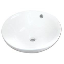 LAVABO COPA BLANCO 42.5X18 CENTIMETROS CASTEL CONSTANZA