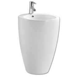 LAVABO REDONDO DE PEDESTAL 50X85X50 CENTIMETROS CASTEL KINEA