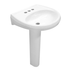 LAVABO TULIPAN BLANCO