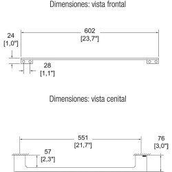 TOALLERO BARRA CR No.  ACC-105