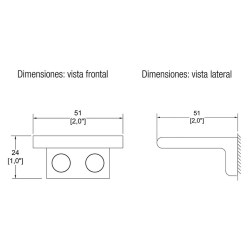 GANCHO SENCILLO ACCESS CR No.  ACC-106