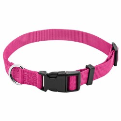 COLLAR PARA PERRO 3/8 X 8-1/2 ROSA No. PE224004