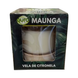 VELADORA AROMATICA CITRONELA 10 X 10 CENTIMETROS 08AH004