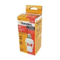 PORTALAMPARA CON SENSOR MOV No. 1280 SANELEC