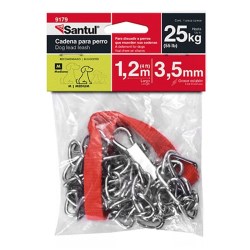 CADENA PARA PERRO DE 1.2 M X 3.5 MM No. 9179 SANTUL